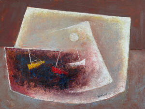 WILLIAM IRVINE
Evening Harbor
oil on canvas, 30 x 40 inches
$9000