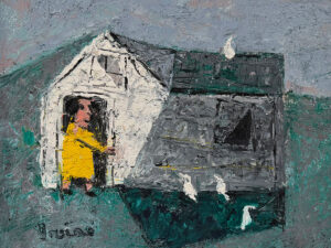 WILLIAM IRVINE
Feeding the Birds II
oil on board, 12 x 16 inches
$3400