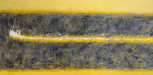 WILLIAM IRVINE
Heading Home
oil on board, 36 x 72 inches
$18,000