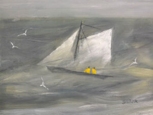 WILLIAM IRVINE
Into the Wind
oil on canvas, 30 x 40 inches
$9000