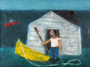 WILLIAM IRVINE
Man with an Oar
oil on board, 12 x 16 inches
$3400