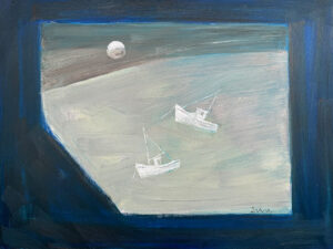 WILLIAM IRVINE
Night Anchorage
oil on canvas, 30 x 40 inches
SOLD