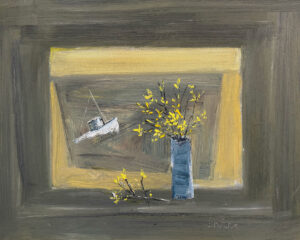 WILLIAM IRVINE
Window with Forsythia
oil on canvas, 24 x 30 inches
SOLD