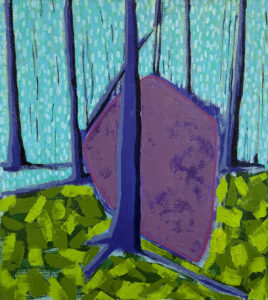 RICHARD KEEN
Flat Rock No. 8: Surry
acrylic and oil on canvas, 20 x 18 inches
$2600