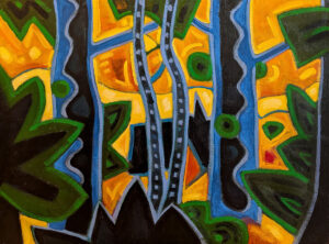 PHILIP BARTER (1939–2024)
July Long Pond
1999, acrylic on canvas, 24 x 30 inches
$8000