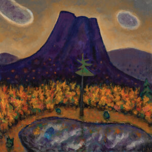 PHILIP BARTER (1939–2024)
Pond, Mt Katahdin
2023, acrylic on panel, 36 x 36 inches
