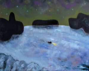 PHILIP BARTER (1939–2024)
Snowmobile
2011, acrylic on board, 24 x 30 inches
$8000