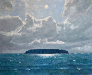 TOM CURRY
White Caps
oil on panel, 36 x 43 inches
$14,500