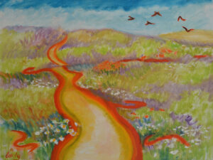 EMILY MUIR (1904–2003)
Orange Lane (Maine)
oil on canvas, 18 x 24 inches
signed lower left
$2800